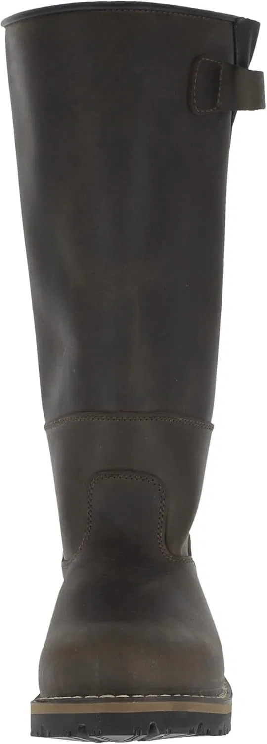 Schladminger Bergschuh Мужские зимние ботинки Jörg, коричневые, круглой формы, теплые, на подкладке, для снега — фото 3