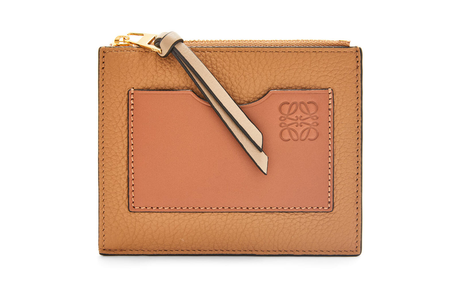 

LOEWE Кошелёк для монет из зернёной телячьей кожи