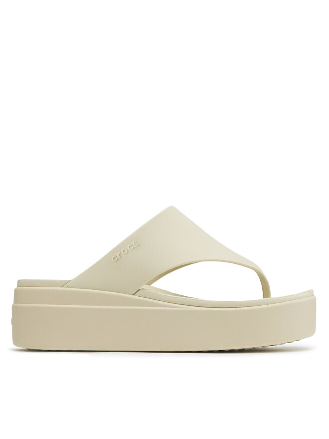 

Шлепанцы Crocs Chancletas Crocs Brooklyn Flip, бежевый
