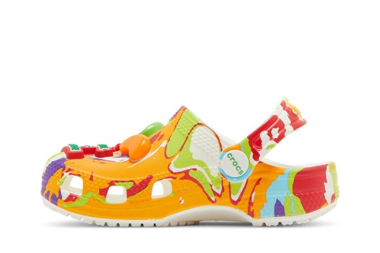 Кроссовки Crocs Trix x Classic Clog Toddler Rise N’ Style, разноцветный — фото 3