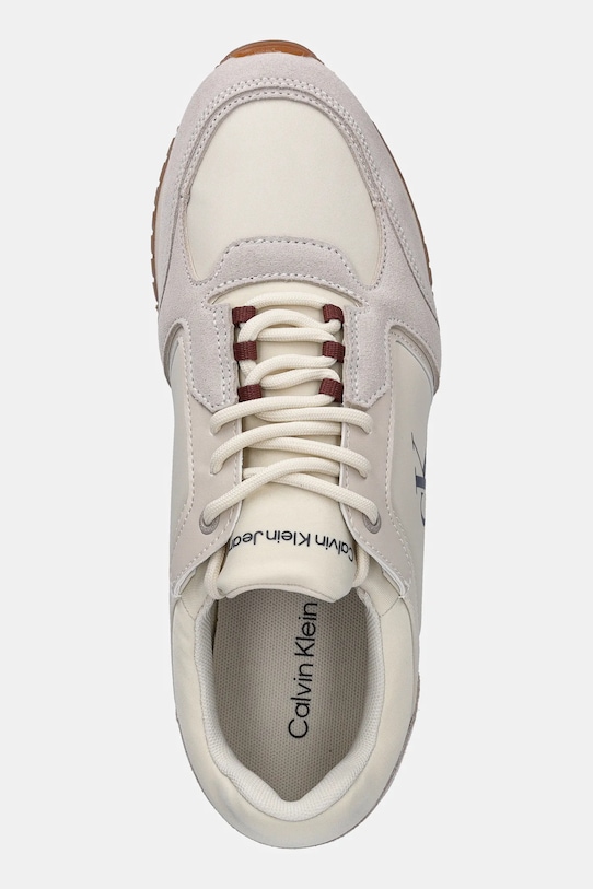 Кроссовки Retro Sock Runner MG WMM Calvin Klein Jeans, бежевый — фото 4