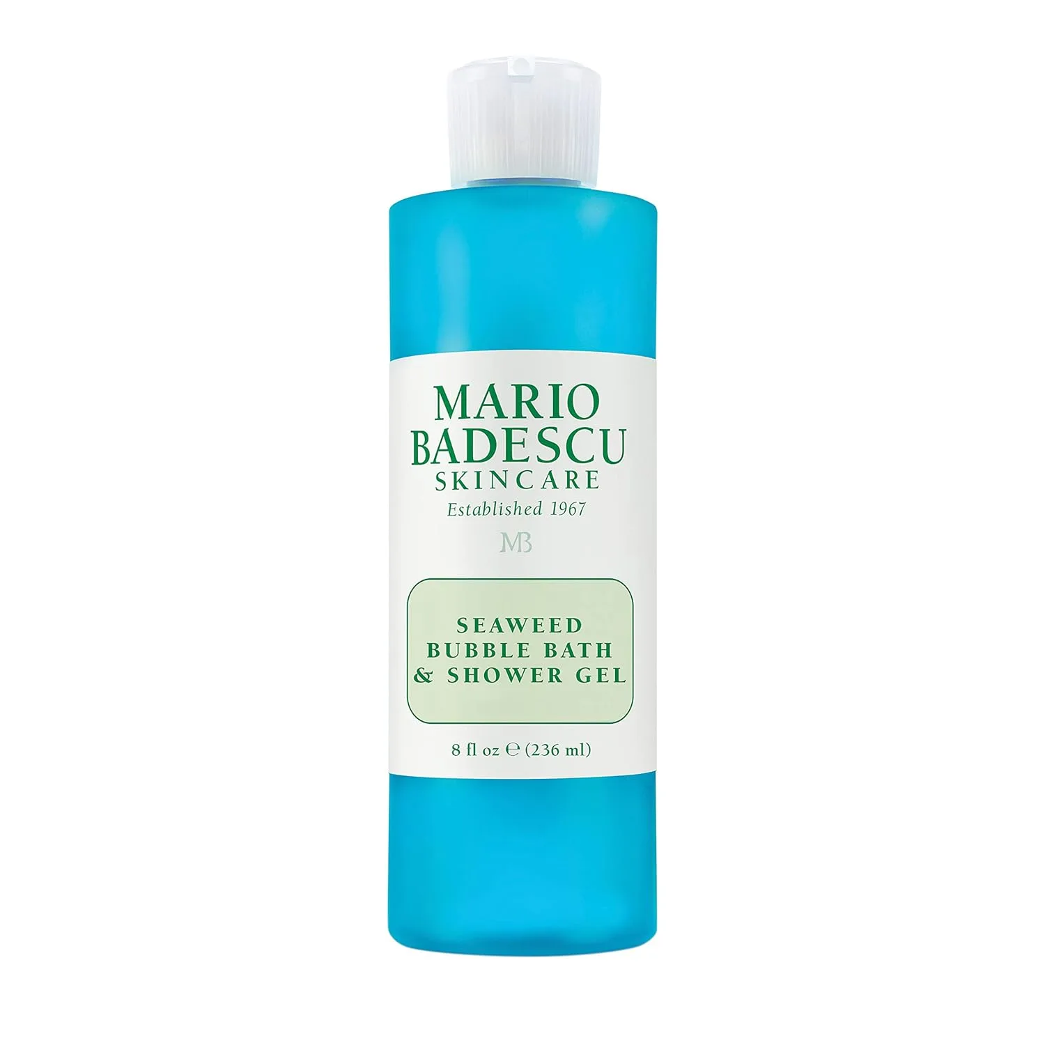 Mario Badescu Seaweed Bubble Bath & Shower Gel - 2-в-1 увлажняющий гель для душа для мужчин и женщин с морским ароматом 237 мл (1 шт.)
