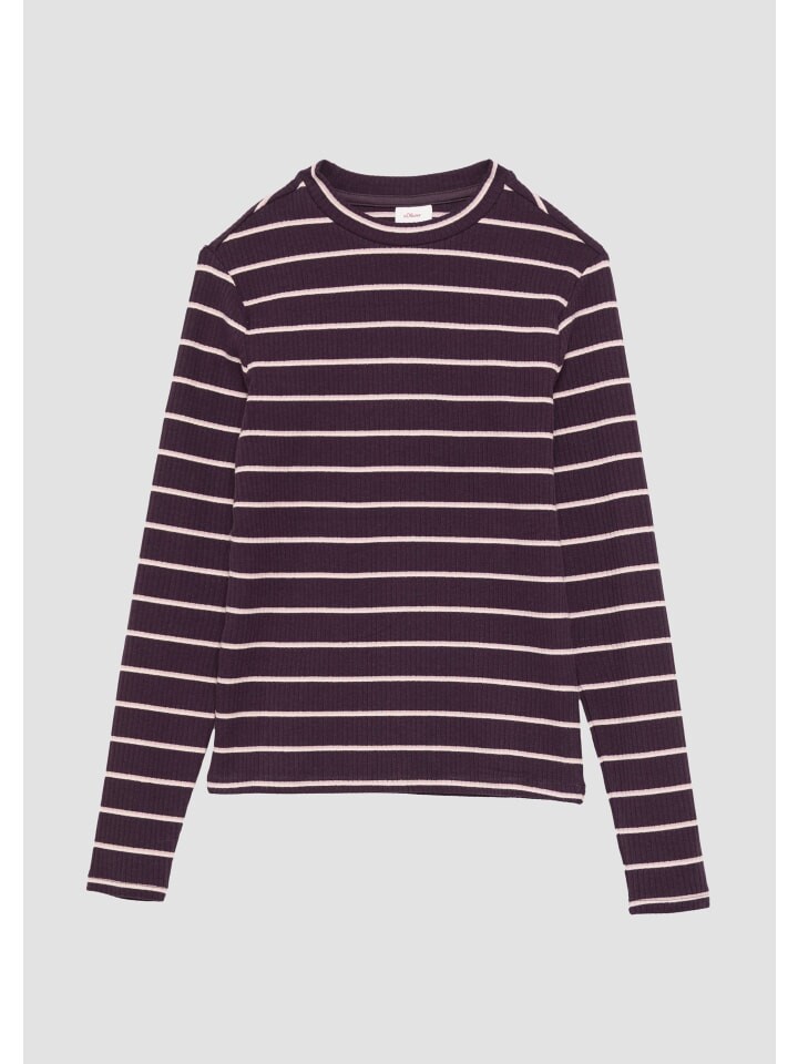 

Футболка s.Oliver T-Shirt langarm, розовый