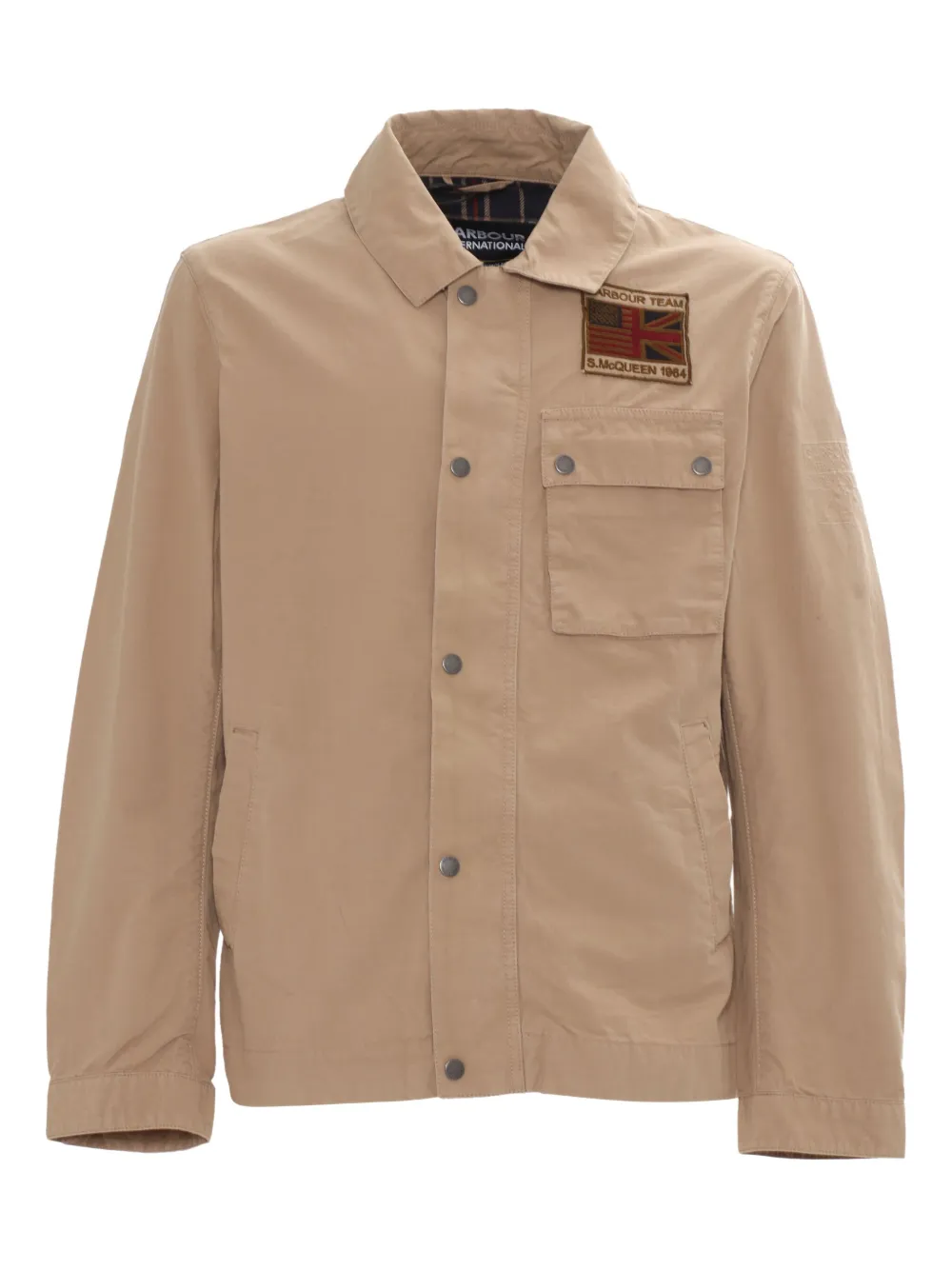 

Куртка Workers с накладным карманом Barbour, нейтральный