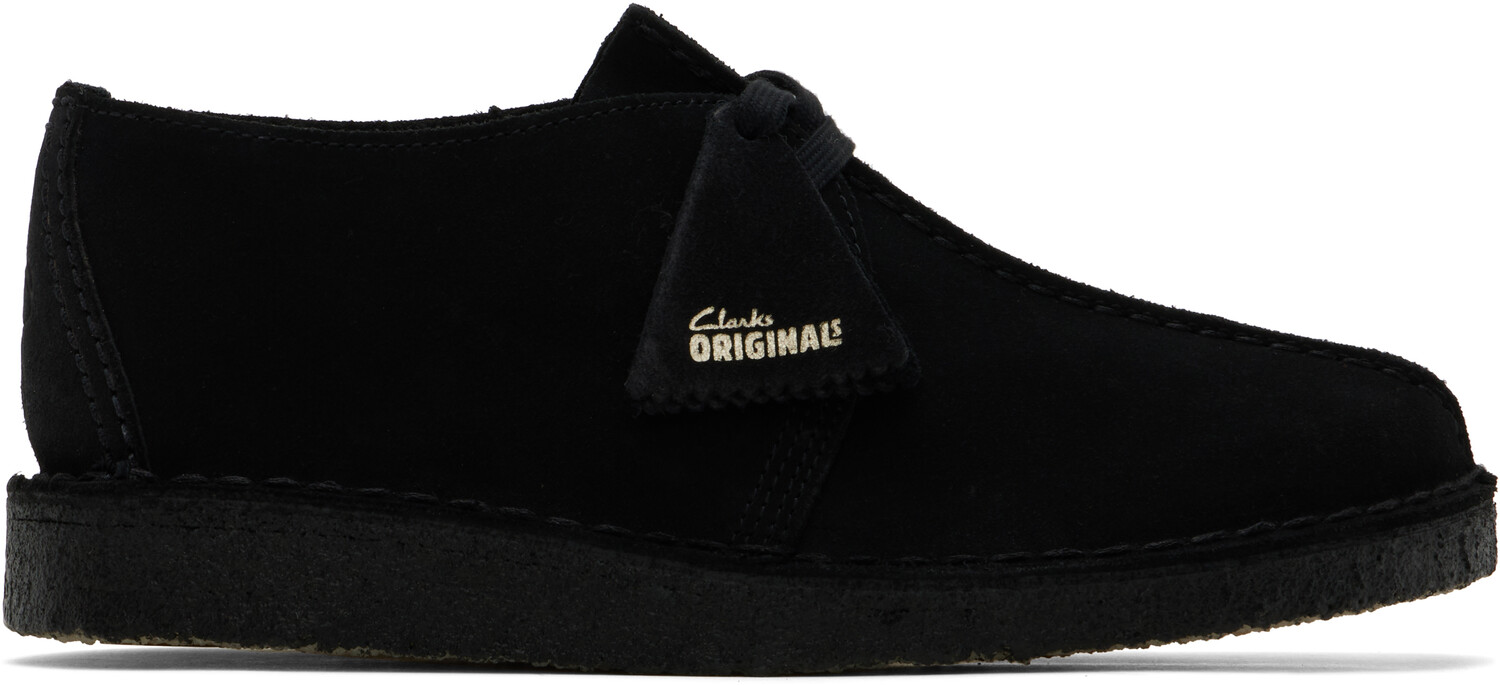 

Дерби Black Desert Trek Clarks Originals, Black suede