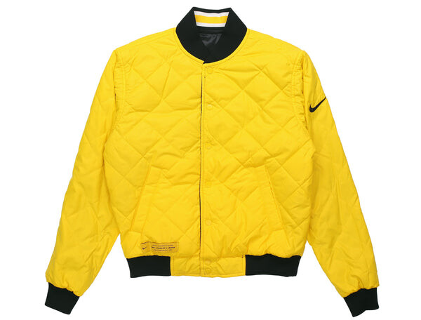 Куртка nba los angeles lakers city edition двусторонняя куртка Nike, черный — фото 3
