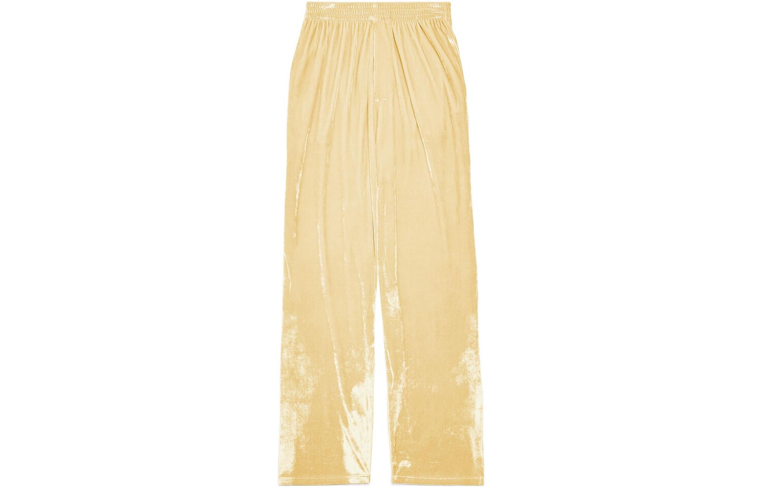 

Повседневные брюки женские пастельно-желтые Balenciaga
