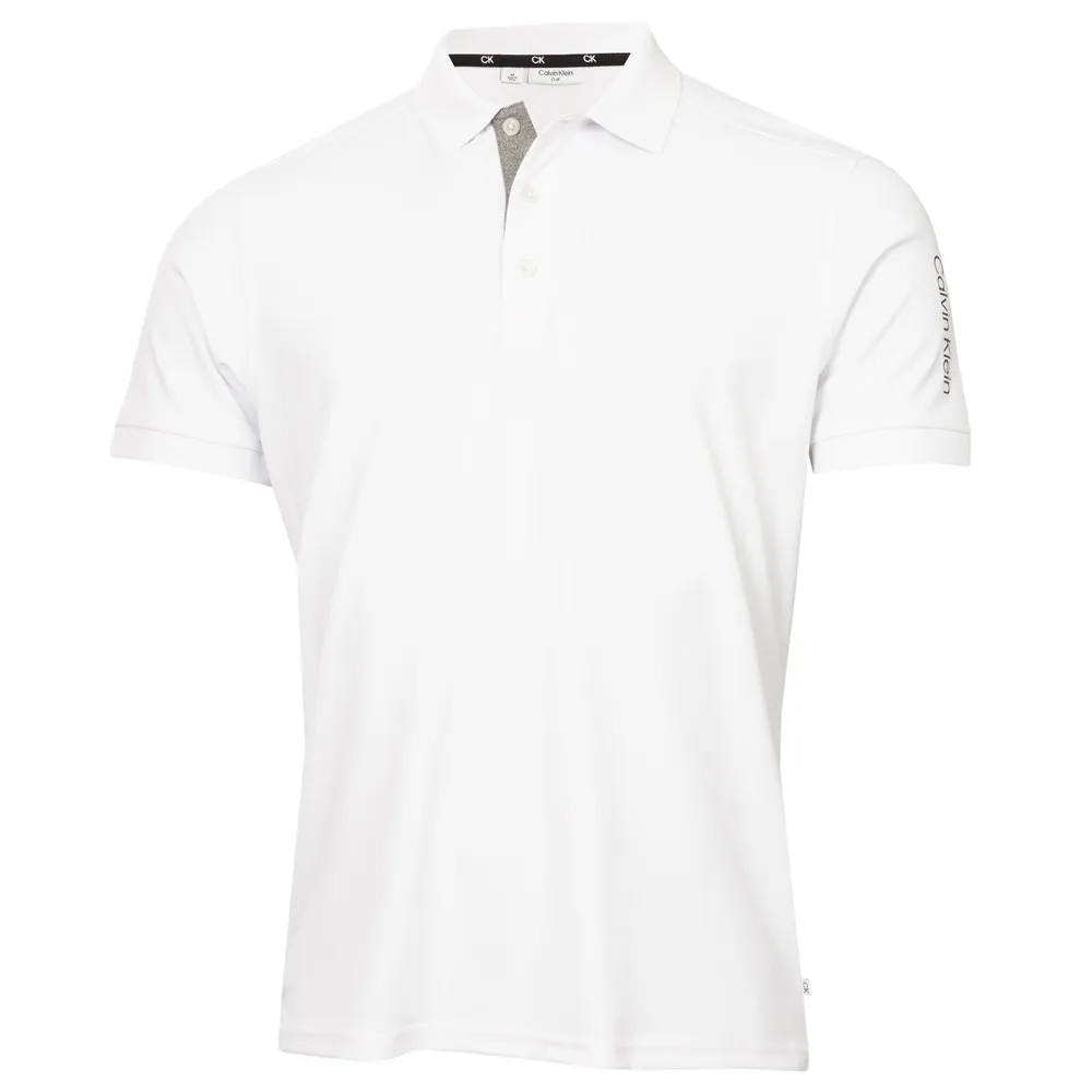 

Поло с коротким рукавом Calvin Klein Golf Club, белый