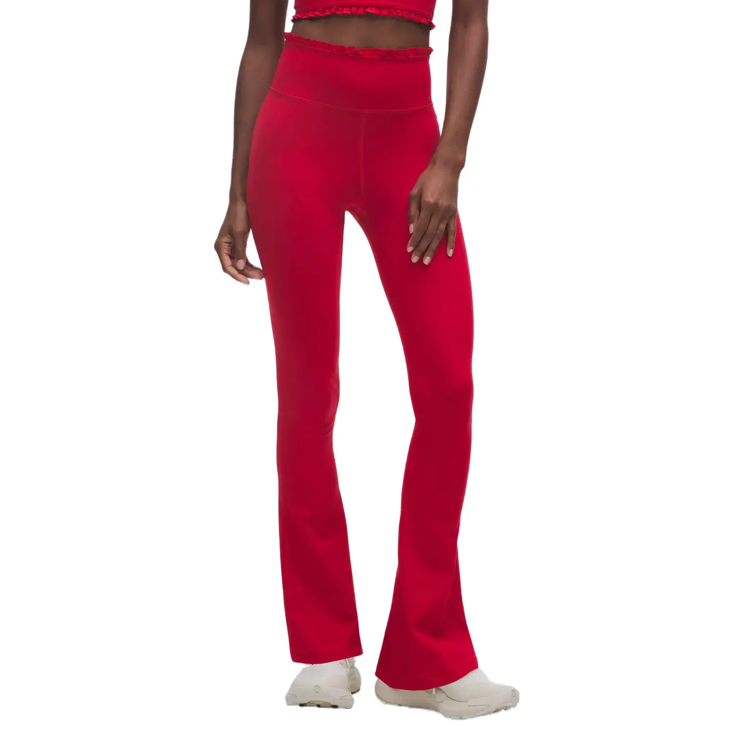 

Женские повседневные брюки Lululemon, красный/DKRD