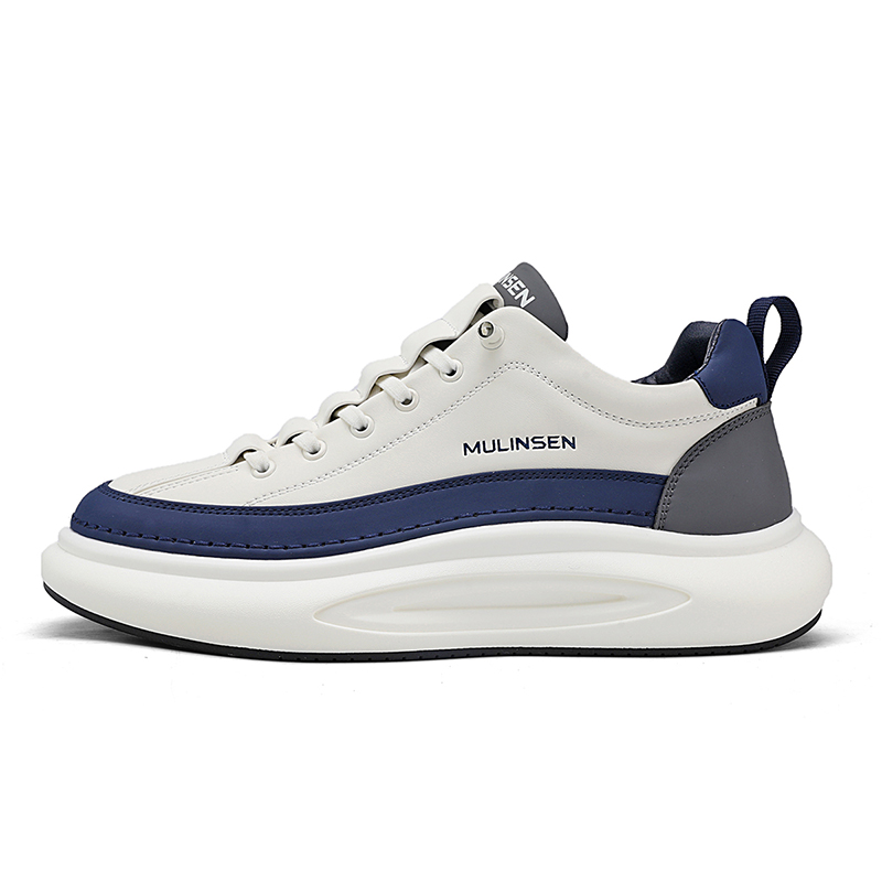 

Низкие повседневные туфли для мужчин Mulinsen, White Blue