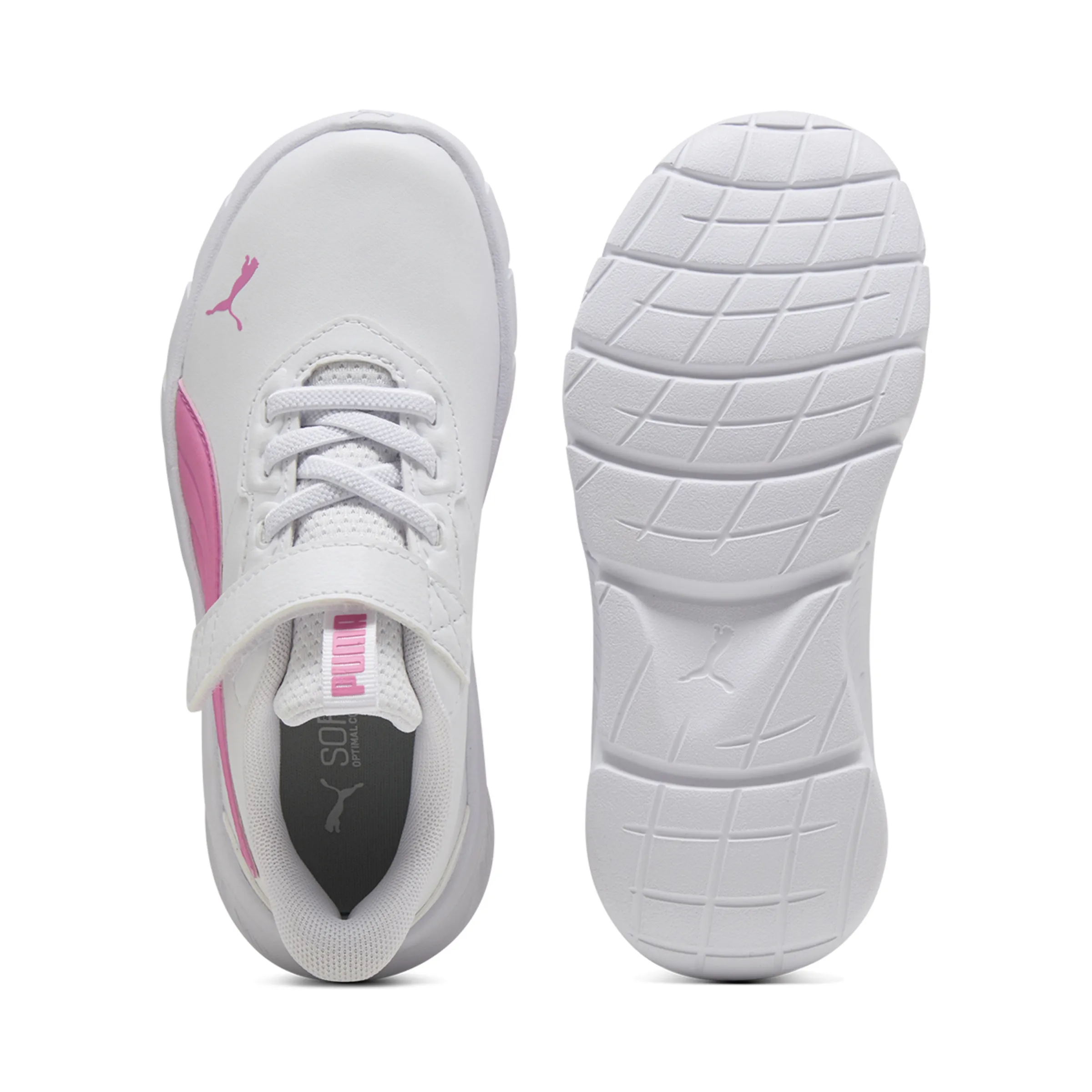 Детские кроссовки Flexfocus Modern SL AC+ PS Puma, белый — фото 3