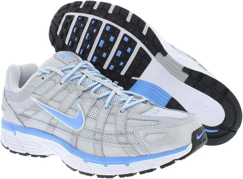 Кроссовки Nike P-6000 CD6404, Mtlc Platinum University Blue — фото 2
