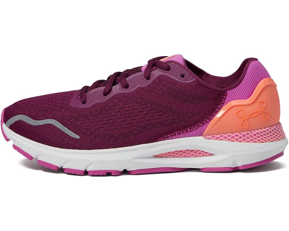 Кроссовки Under Armour Hovr Sonic 6, цвет Purple Gemini/Vivid Magenta/Flare Orange — фото 4