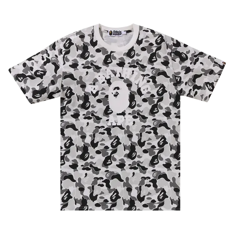 

Футболка BAPE ABC Camo College 'Grey', серый