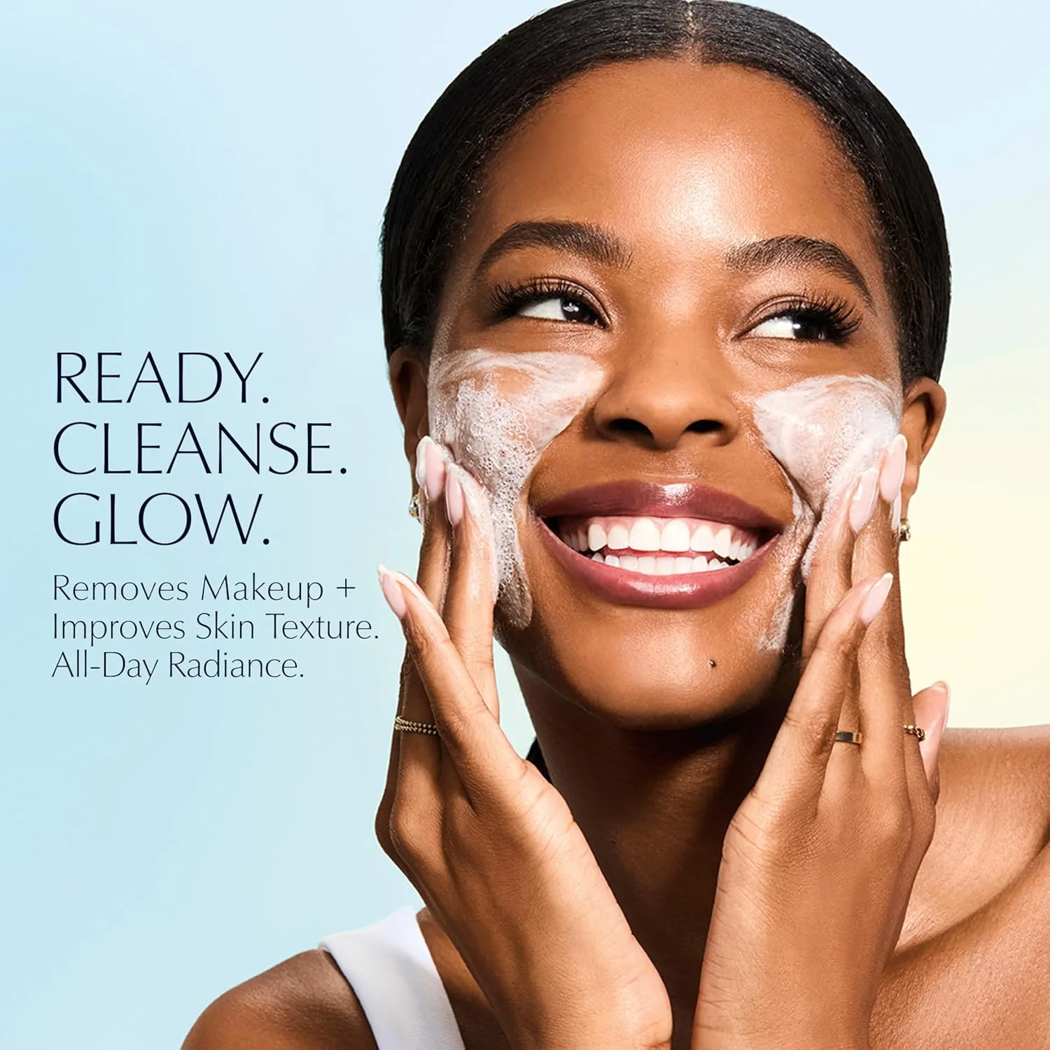 Гель для умывания Estée Lauder — DayWear Glow Boost | Сужающий поры с экстрактом водорослей, огурцом и кофеином, Off White — фото 2