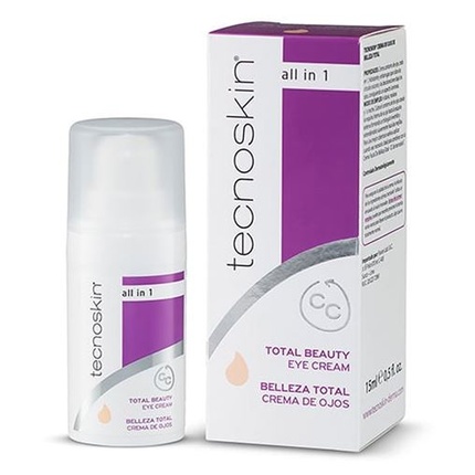 

Total Beauty Eye Cream Крем для век против морщин с оттенком от темных кругов - 15 мл Tecnoskin