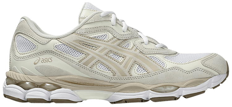 

Кроссовки ASICS Gel NYC 'White Feather Grey', кремовый