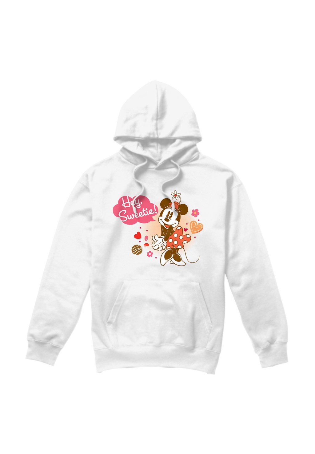 

Толстовка MINNIE MOUSE VINTAGE VALENTINE'S DAY HEY SWEETIE! Disney, белый