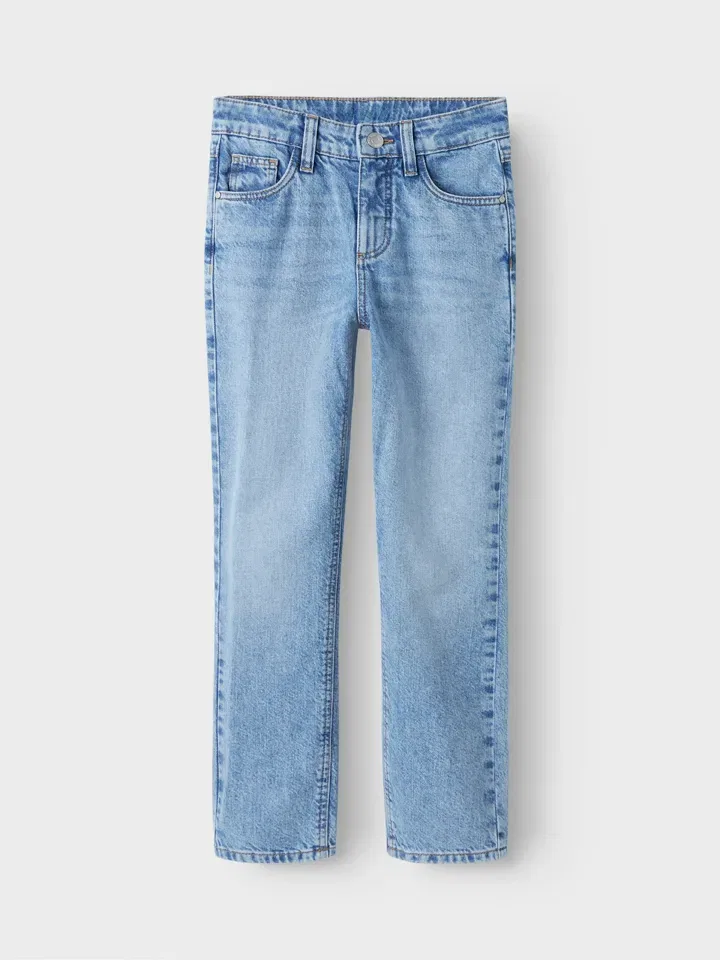 Джинсы straight fit Name it, голубой