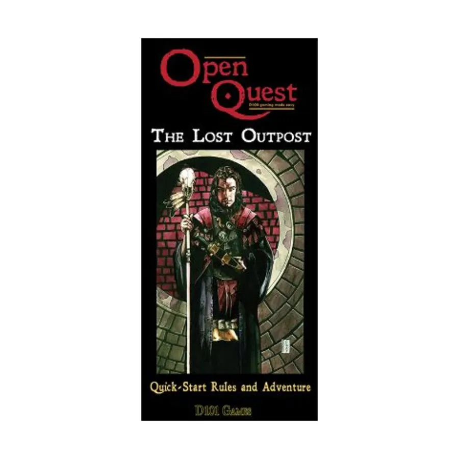 

Lost Outpost, OpenQuest - D100 Gaming Made Easy, мягкая обложка