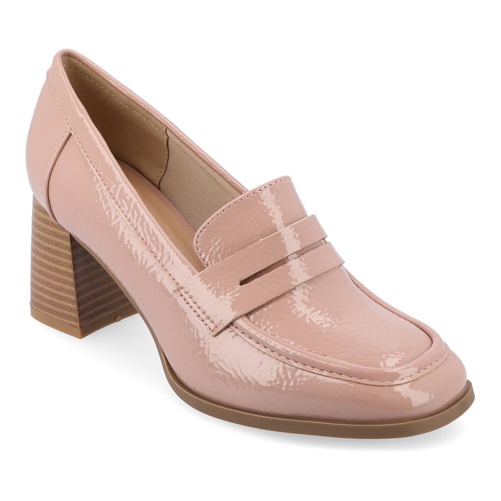Коллекция Journee Женские туфли Malleah Tru Comfort Foam Journee Collection, цвет Patent Pink