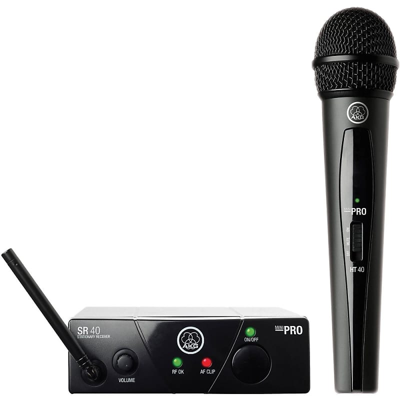 

Беспроводная микрофонная система AKG WMS40 Mini Wireless Vocal Microphone System (Band 45A)