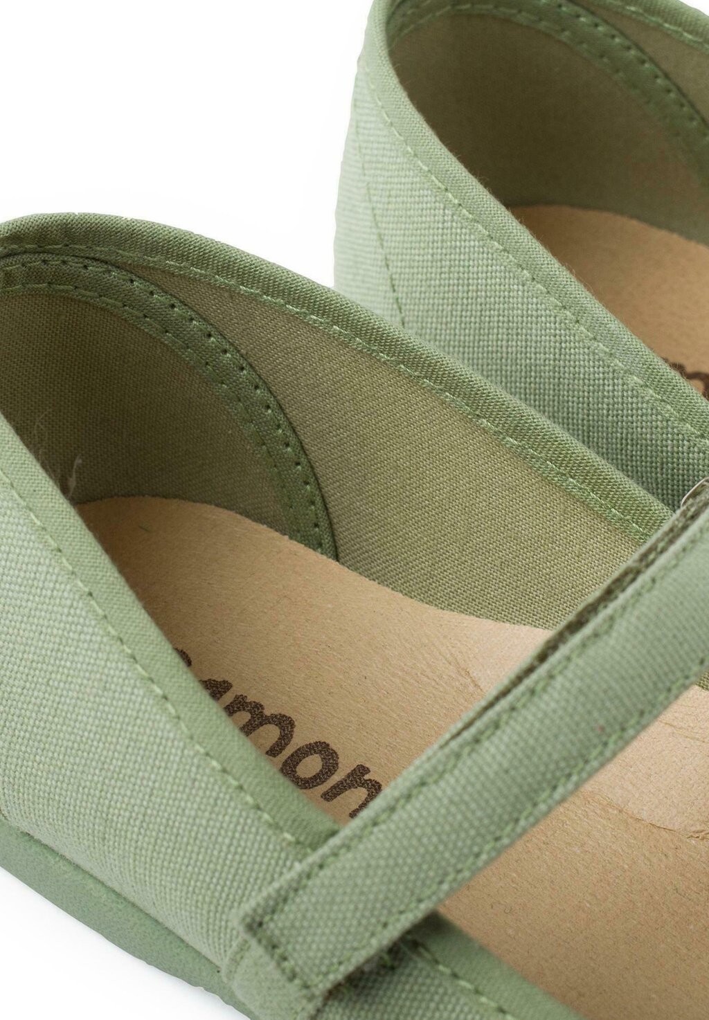 Балетки MERCEDITAS TIRA ADHERENTE FINA Pisamonas, цвет verde helecho — фото 4