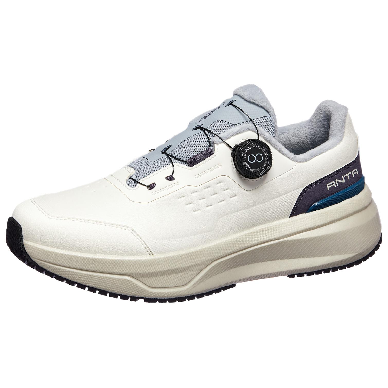 ANTA Абразивостойкие низкие кроссовки для тренировок Men's White Gray — фото 3