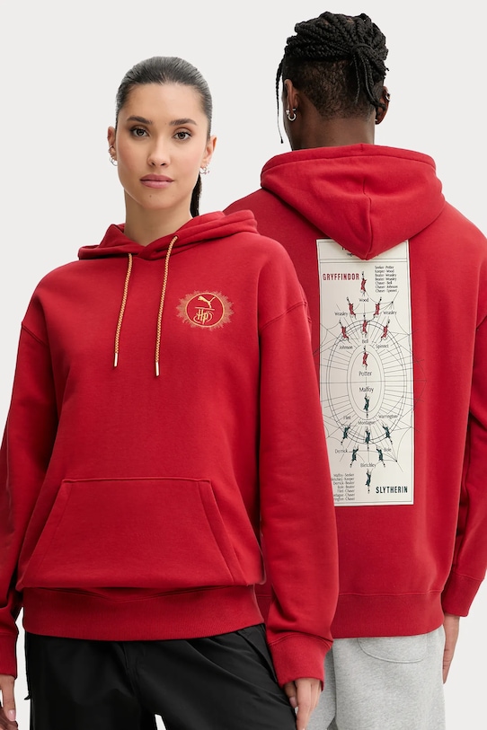 

Хлопковая толстовка HARRY POTTER Puma, бордовый