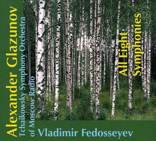 

CD диск Glazunov / Tchaikovsky Sym Orch / Fedoseyev: All Eight Symphonies