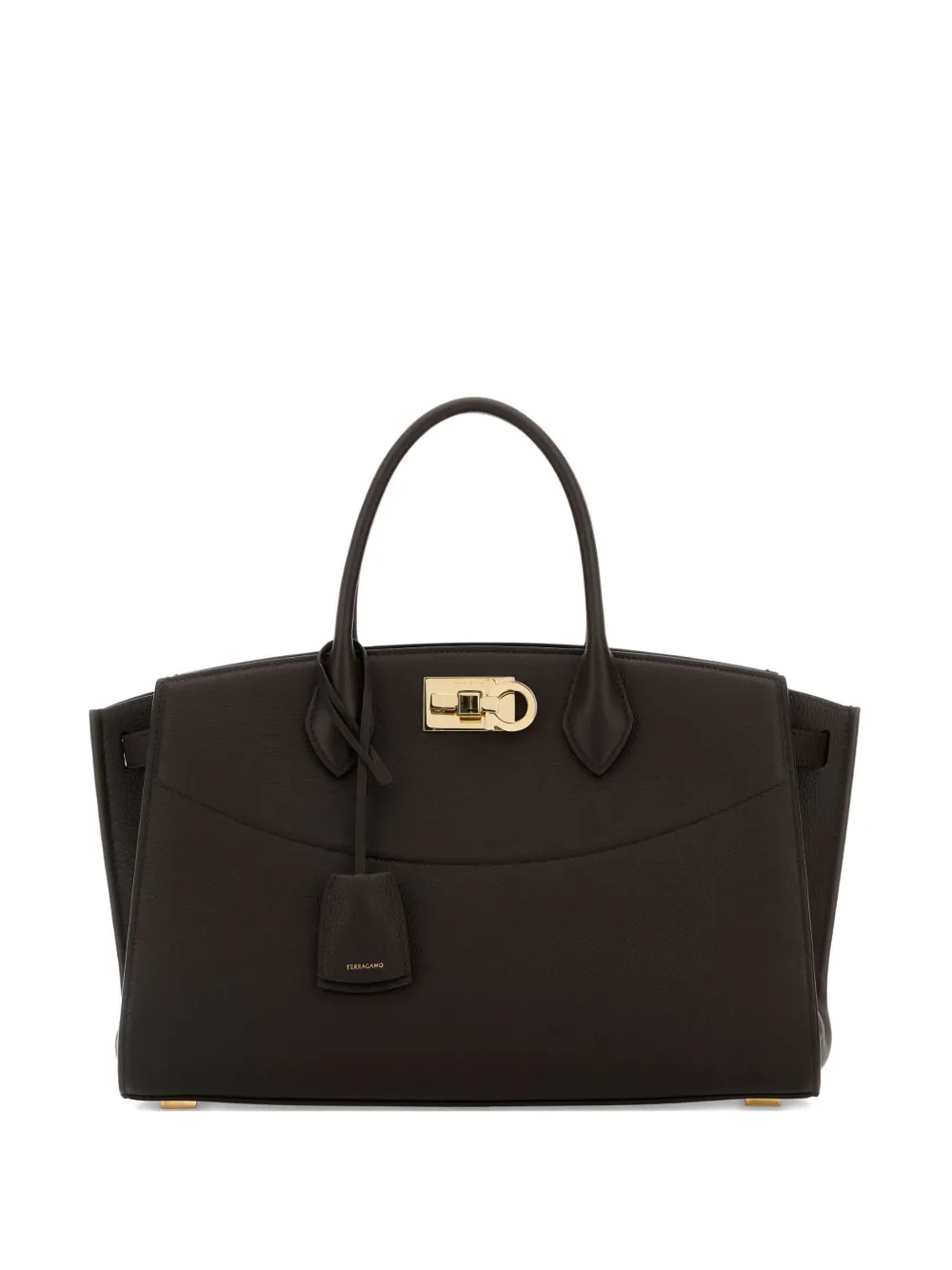 

Сумка-тоут Ferragamo Studio, коричневый