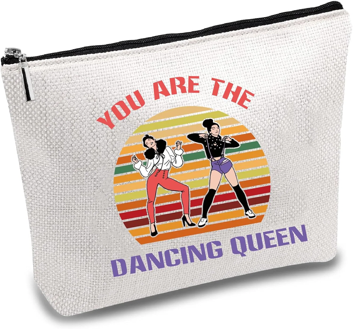 Холщовая косметичка CREATCABIN Nurse Survival Kit Bag с принтом Creatcabin, Dance Queen