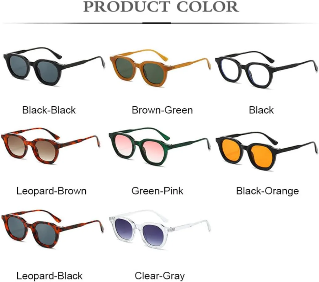 

Солнцезащитные очки с защитой UV400 | Круглые линзы с градиентом | Для женщин и мужчин | Для занятий спортом на открытом воздухе и вождения DSVIGF, Green-pink