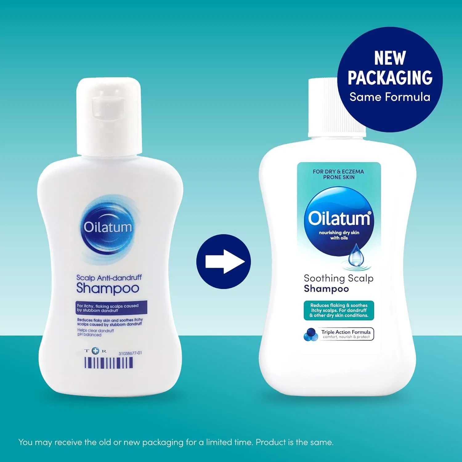 Шампунь против перхоти «Scalp Anti-Dandruff Shampoo» 100 мл от Oilatum — фото 2