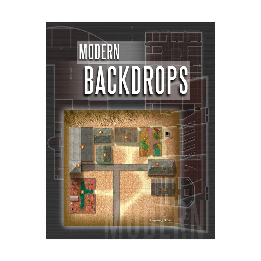 

Modern Backdrops, d20 Modern (RPG Objects), мягкая обложка