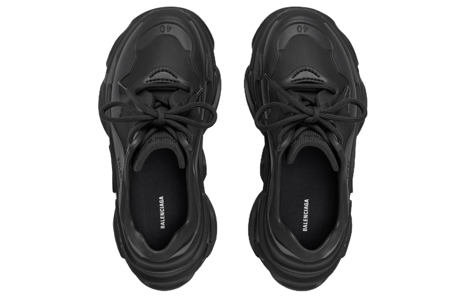 Кроссовки мужские Balenciaga Triple S Mold, черный — фото 3