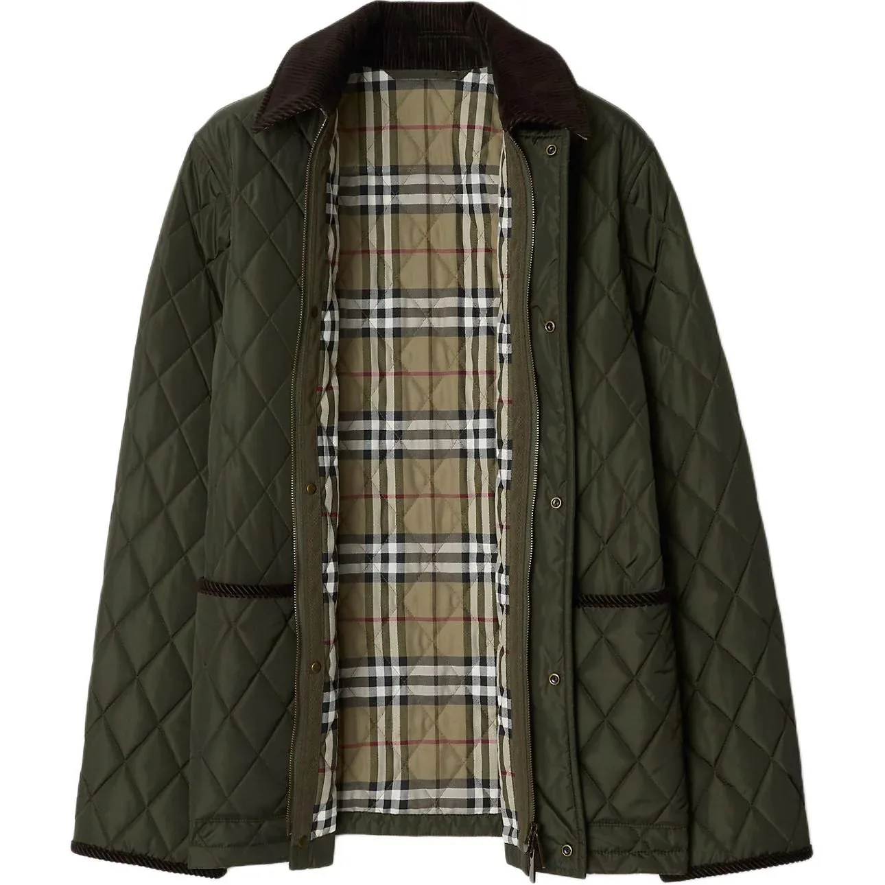 Куртка Burberry WMNS, женская, зеленый — фото 3