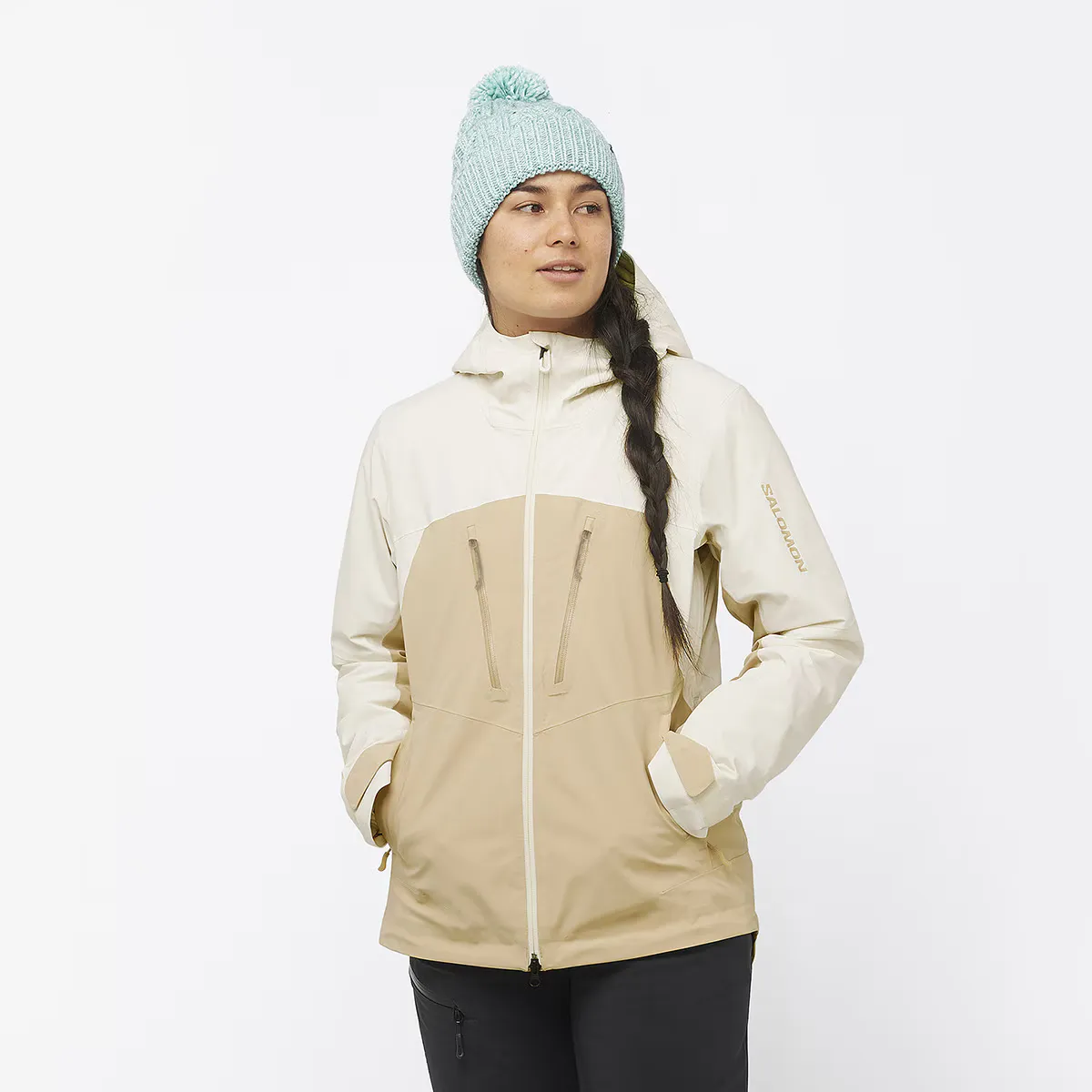

Salomon Brilliant Jacket W Женская утепленная куртка, бежевый