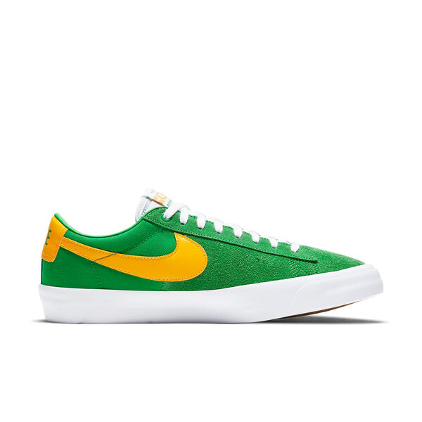 Кроссовки zoom blazer low pro gt sb Nike, зеленый — фото 2