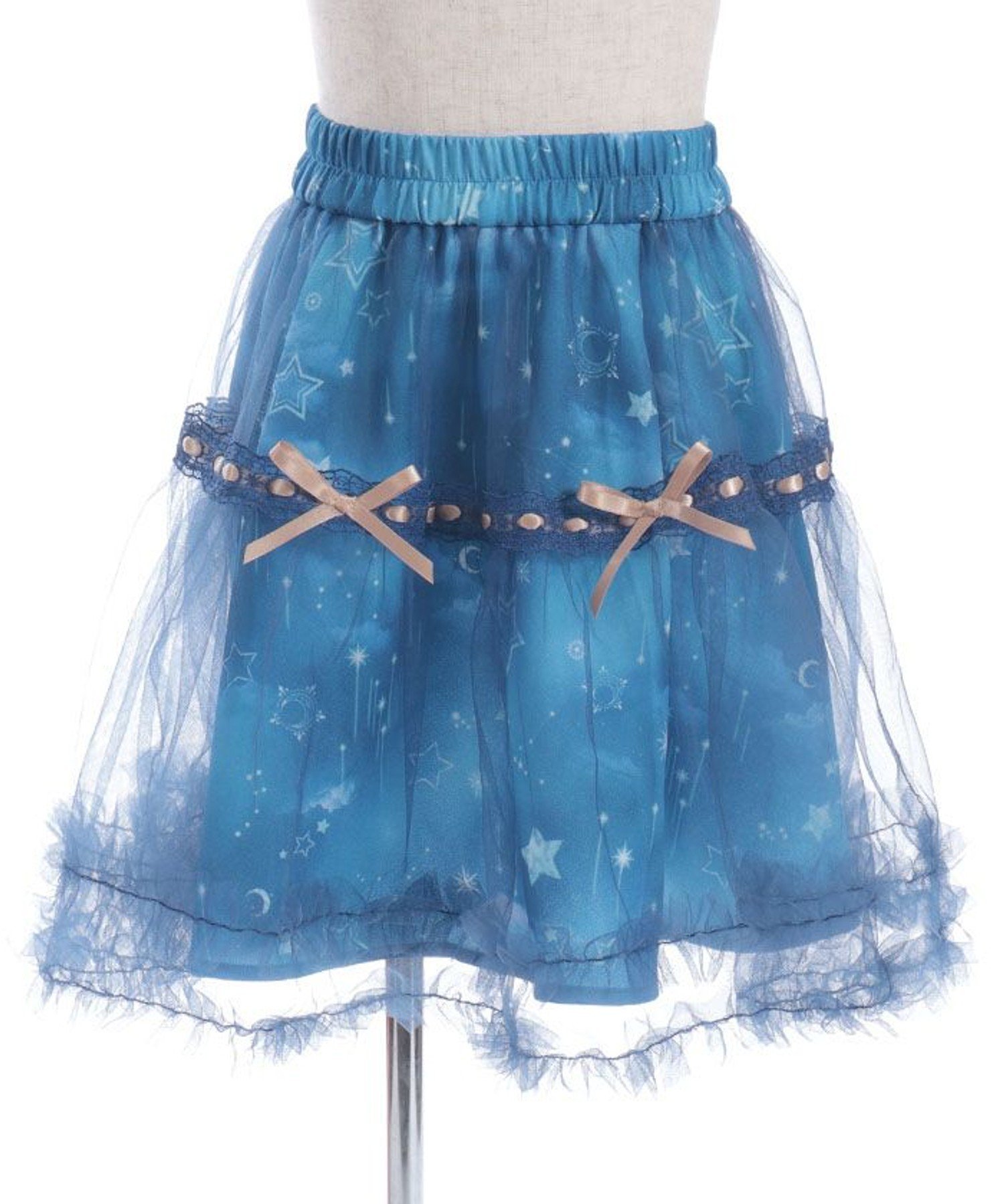 Звездная юбка из тюля Axes femme kids, Navy blue