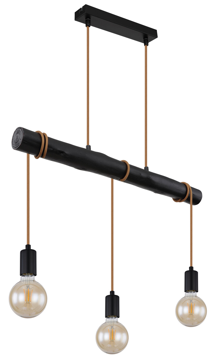 

Подвесной светильник Globo, 60x5x120 см, черный