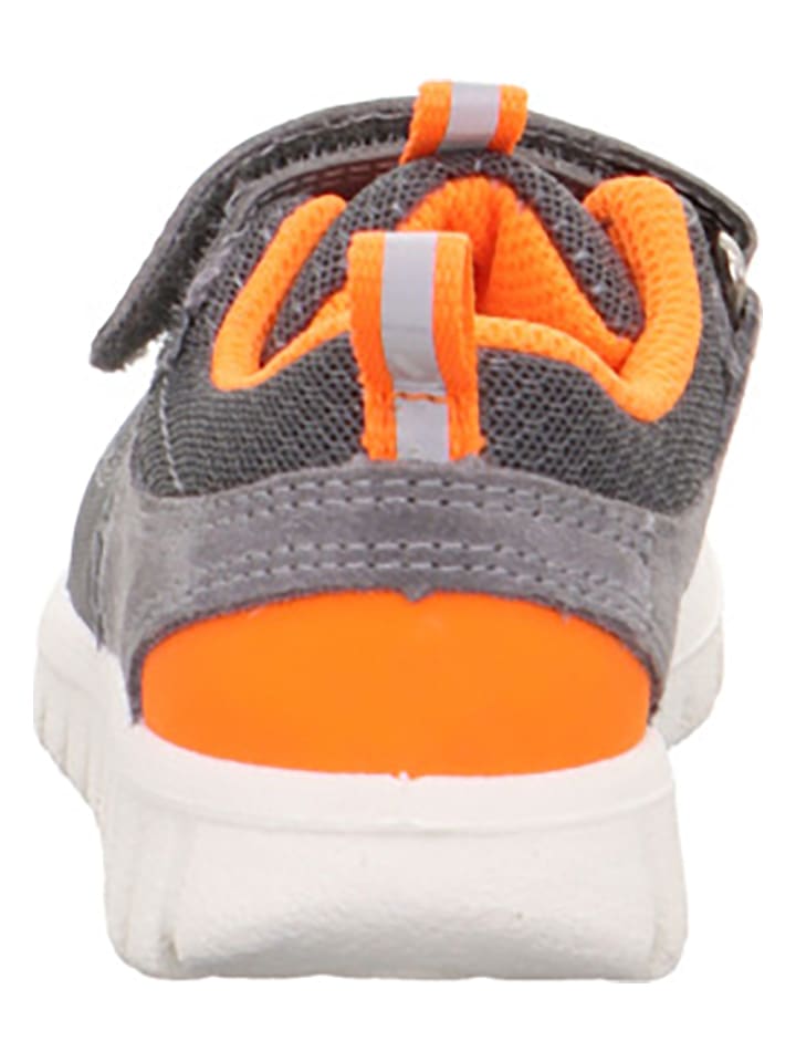 Superfit Кожаные кроссовки "Sport7 Mini" светло-серого цвета — фото 3