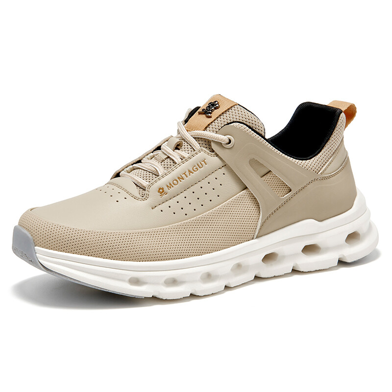 Кроссовки Montague Lifestyle Shoes Men Low-top, хаки — фото 2