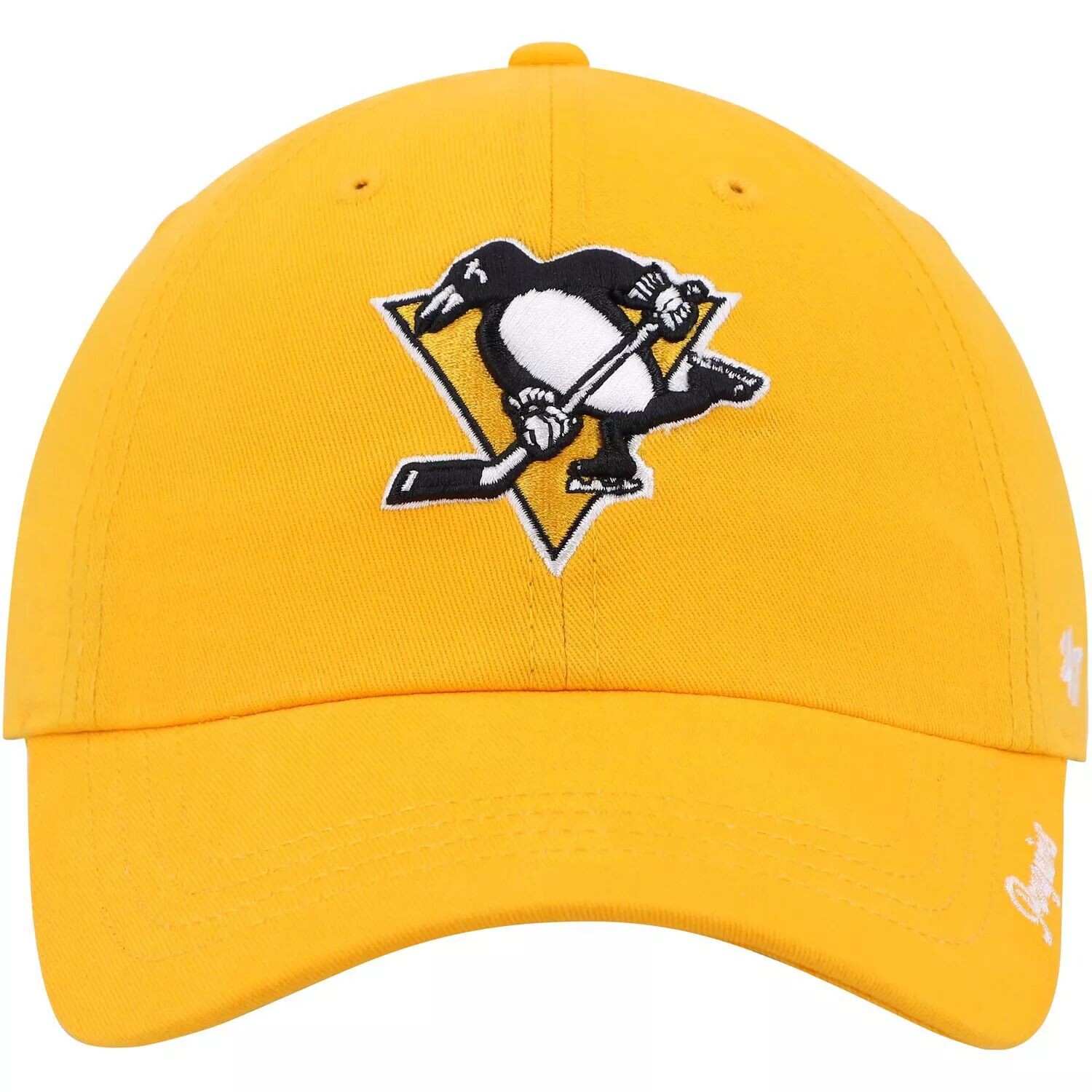 

Женская регулируемая кепка '47 Gold Pittsburgh Penguins Team Miata Clean Up