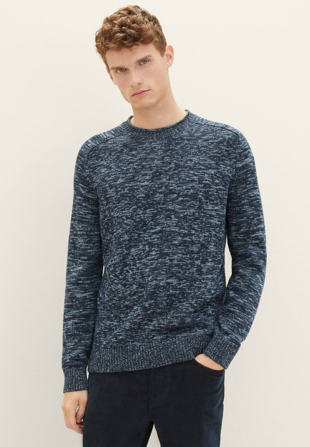 

Свитер Optik TOM TAILOR, цвет navy multicolor mouline