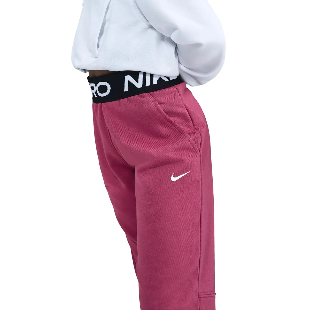 Детские брюки Pro Dri-FIT Flc Jggr Nike, красный — фото 3