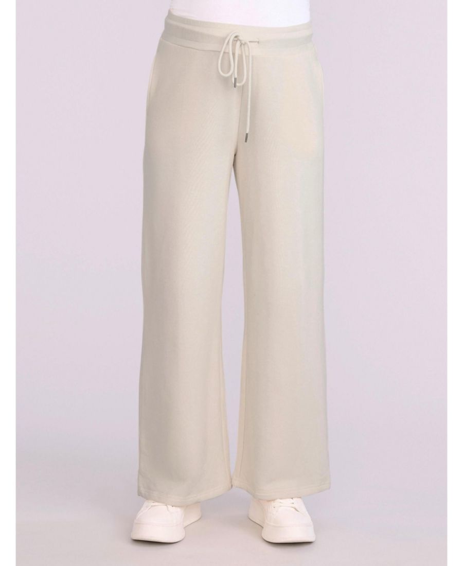 

Женские спортивные брюки Under the Belly с широкими штанинами - для беременных Motherhood Maternity, Antique white