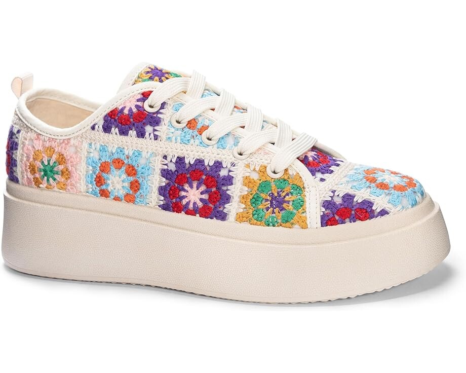 

Кроссовки Dirty Laundry Rambling Crochet Sneakers, цвет Pink Multi