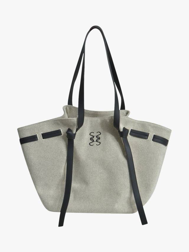 

Холщовая сумка-шоппер Smith & Soul, Grey/Black