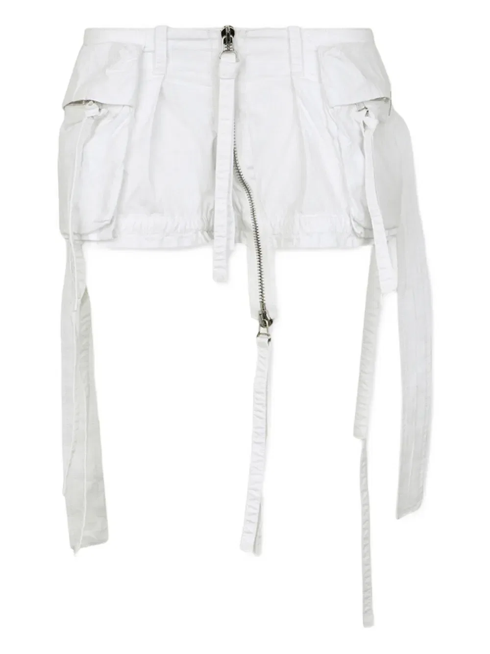 Многокарманные шорты-карго Dsquared2, белый